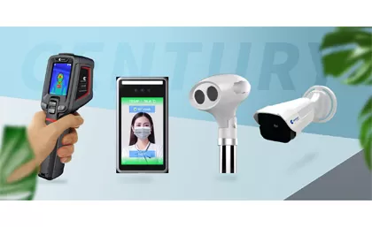 Engrenagens de prevenção do século, série de câmeras de triagem de temperatura corporal